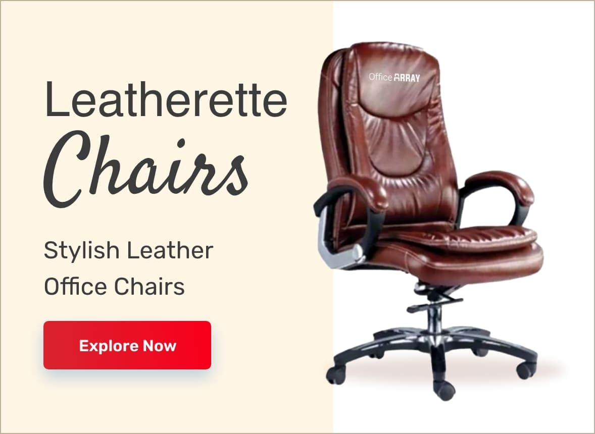 leatherette chair image