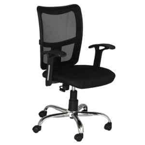 OfficeArray Aquila Office Chair Low Back Mesh Ergonomic Desk Chair With Comfortable Seat, Knee Tilting Mechanism & Durable Nylon Base( Black) OfficeArray Aquila Office Chair Low Back Mesh Ergonomic Desk Chair With Comfortable Seat, Knee Tilting Mechanism & Durable Nylon Base( Black)