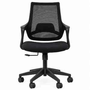 OfficeArray Venza High Back Executive Mesh Black Office Chair with Fixed Armrest for Study, Home & Office OfficeArray Venza High Back Executive Mesh Black Office Chair with Fixed Armrest for Study, Home & Office