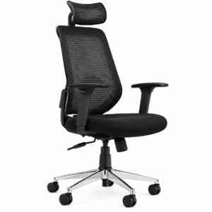 OfficeArray Pictor Black High Back Breathable Mesh Ergonomic Office Chair with Lumbar Rest OfficeArray Pictor Black High Back Breathable Mesh Ergonomic Office Chair with Lumbar Rest